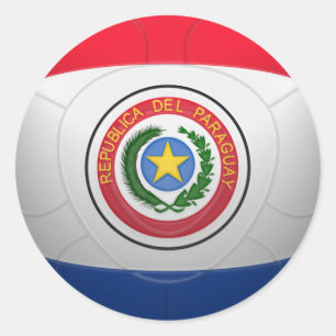 Sticker Rond La Albirroja - Paraguay Football