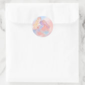 Sticker Rond La belle au bois dormant (Sac)