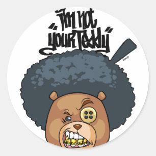 Sticker Rond La BO Grillz