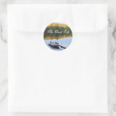 Sticker Rond La Bonne Vie (Sac)