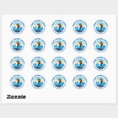 Sticker Rond La boucle Pemi (Feuille)