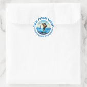 Sticker Rond La boucle Pemi (Sac)