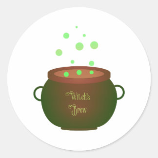 Sticker Rond La brasse de sorcière