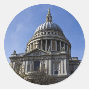 Sticker Rond La cathédrale Londres de St Paul