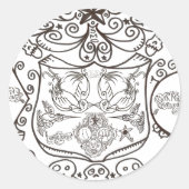 STICKER ROND "LA COLLECTION" (Devant)