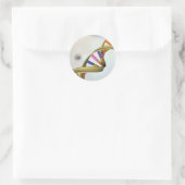 Sticker Rond La collection d'ADN (Sac)