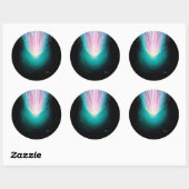 Sticker Rond La comète Leonard (Feuille)