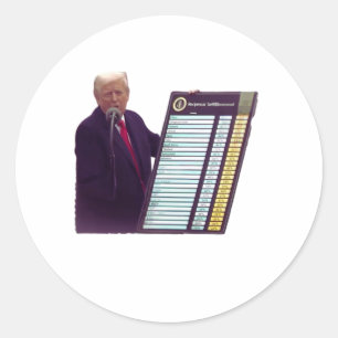 Sticker Rond La conception du tarif de la "Journée de libératio