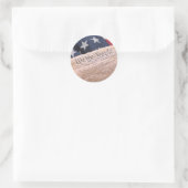 Sticker Rond La Constitution (Sac)