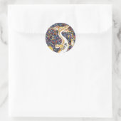 Sticker Rond La cour du dragon (Sac)