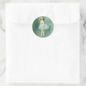 Sticker Rond La danseuse d'Auguste Renoir (Sac)