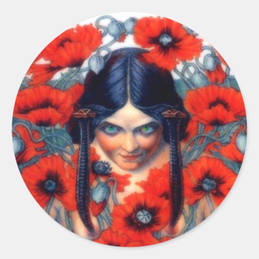 Sticker Rond La destruction (Devant)