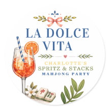 La Dolce Vita Mahjong Spritz & Stacks