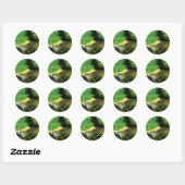 Sticker Rond La Dordogne avec Carrence (Feuille)