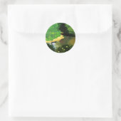 Sticker Rond La Dordogne avec Carrence (Sac)