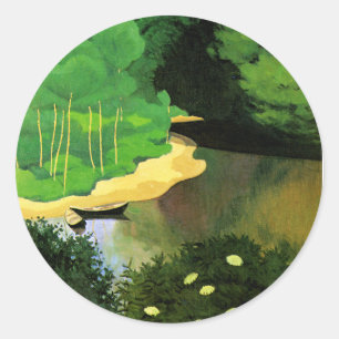 Sticker Rond La Dordogne avec Carrence