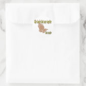 Sticker Rond La famille qui prient ensemble Restez ensemble (Sac)