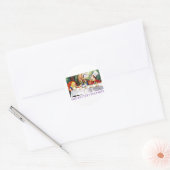 STICKER ROND LA FÊTE DU THÉ DE LA MAD HATTER (Enveloppe)