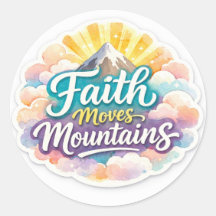 "La foi déplace les montagnes - Conception d'autoc