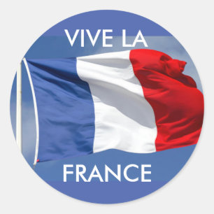 Sticker Rond La France de Vive !