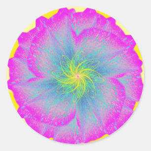 Sticker Rond La gloire de l'univers par pwrflwr