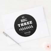 Sticker Rond La grande fête du 30e anniversaire Favor (Enveloppe)