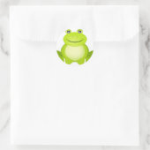 Sticker Rond La grenouille pacifique (Sac)