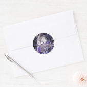 Sticker Rond La grotte de cristal (Enveloppe)