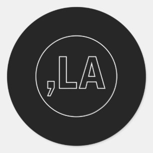 Sticker Rond La Harris Kamala Harris Première femme Présidente