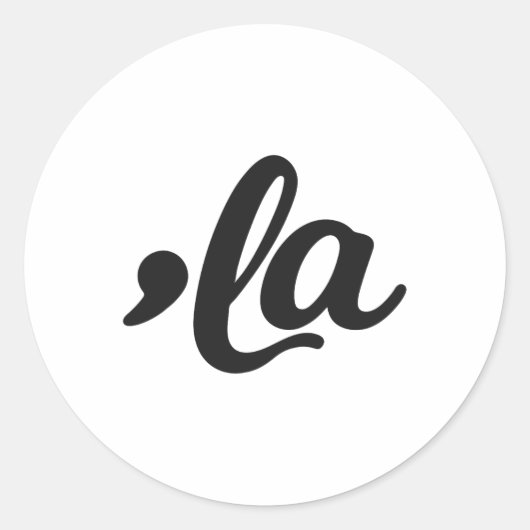 Sticker Rond La - Kamala Harris 2024 Madame la Présidente Vote (Devant)