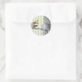 Sticker Rond La Lettre D'amour (Sac)