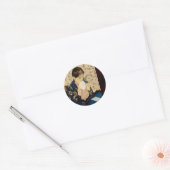 Sticker Rond La Lettre de Mary Cassatt (vers 1891) (Enveloppe)