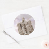 Sticker Rond La liberté est en train de s'écrouler (Enveloppe)