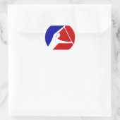 STICKER ROND LA LIGUE DES PADDLERS (Sac)