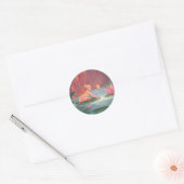 Sticker Rond La Lotus Pond Fairy (Enveloppe)