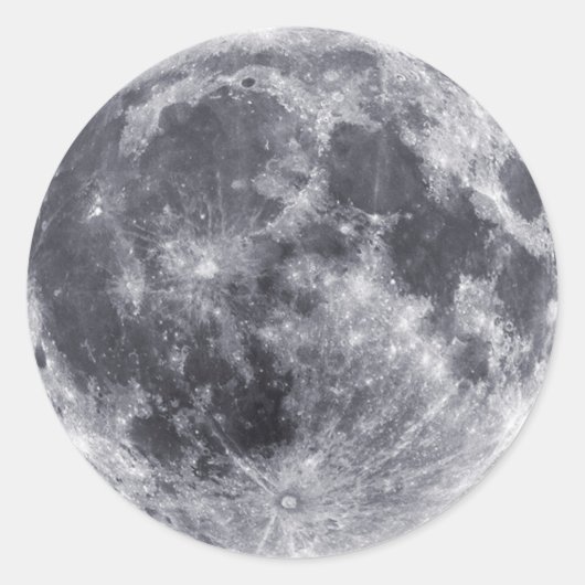 Sticker Rond La Lune (Devant)