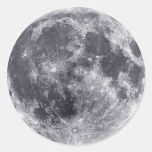 Sticker Rond La Lune