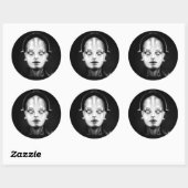 Sticker Rond La majuscule de Fritz Lang (Feuille)