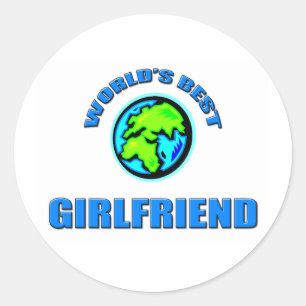Sticker Rond La meilleure amie du monde