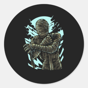 Sticker Rond La momie
