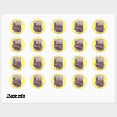 Sticker Rond La mort que nous pouvons (Feuille)