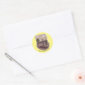 Sticker Rond La mort que nous pouvons (Enveloppe)