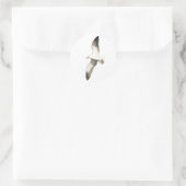 Sticker Rond La Mouette montante d'Helaine (Sac)