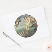 Sticker Rond La naissance de Vénus (Enveloppe)