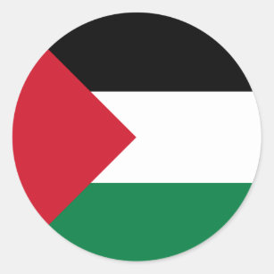 Sticker Rond La Palestine