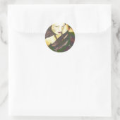 Sticker Rond La persuasion d'Inanna (Sac)