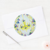 Sticker Rond La Petite Lustre Bella Bella Studios (Enveloppe)