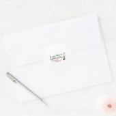Sticker Rond La pizza de Little Nero (Enveloppe)
