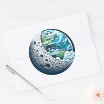 La planète Terre et sa lune : Merveille céleste
