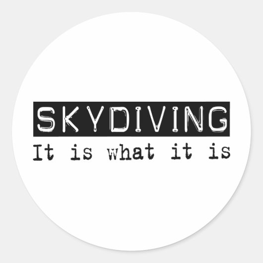 Sticker Rond La Plongée (Devant)
